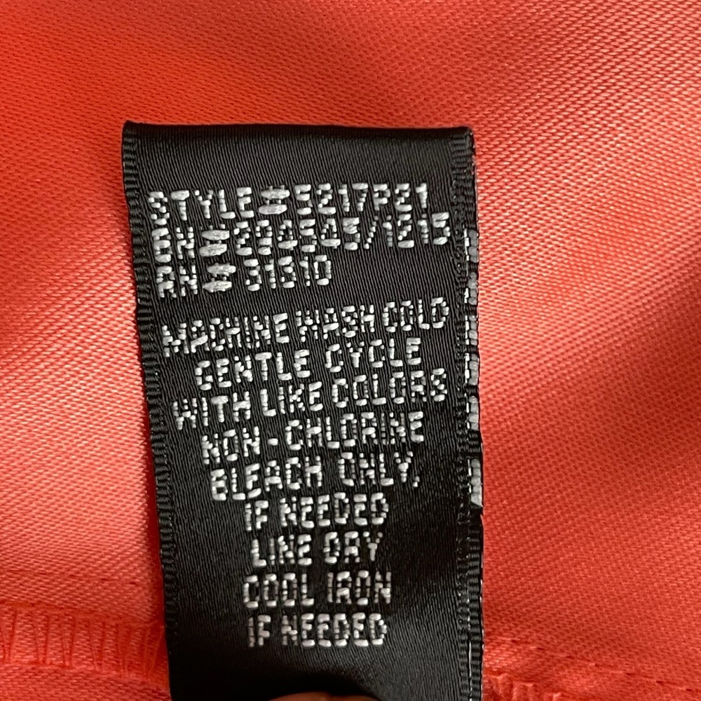 ALYX Women's Coral Sleeveless Stretch Office Wear Sheath Dress Size 10P Petite - Picture 6 of 6